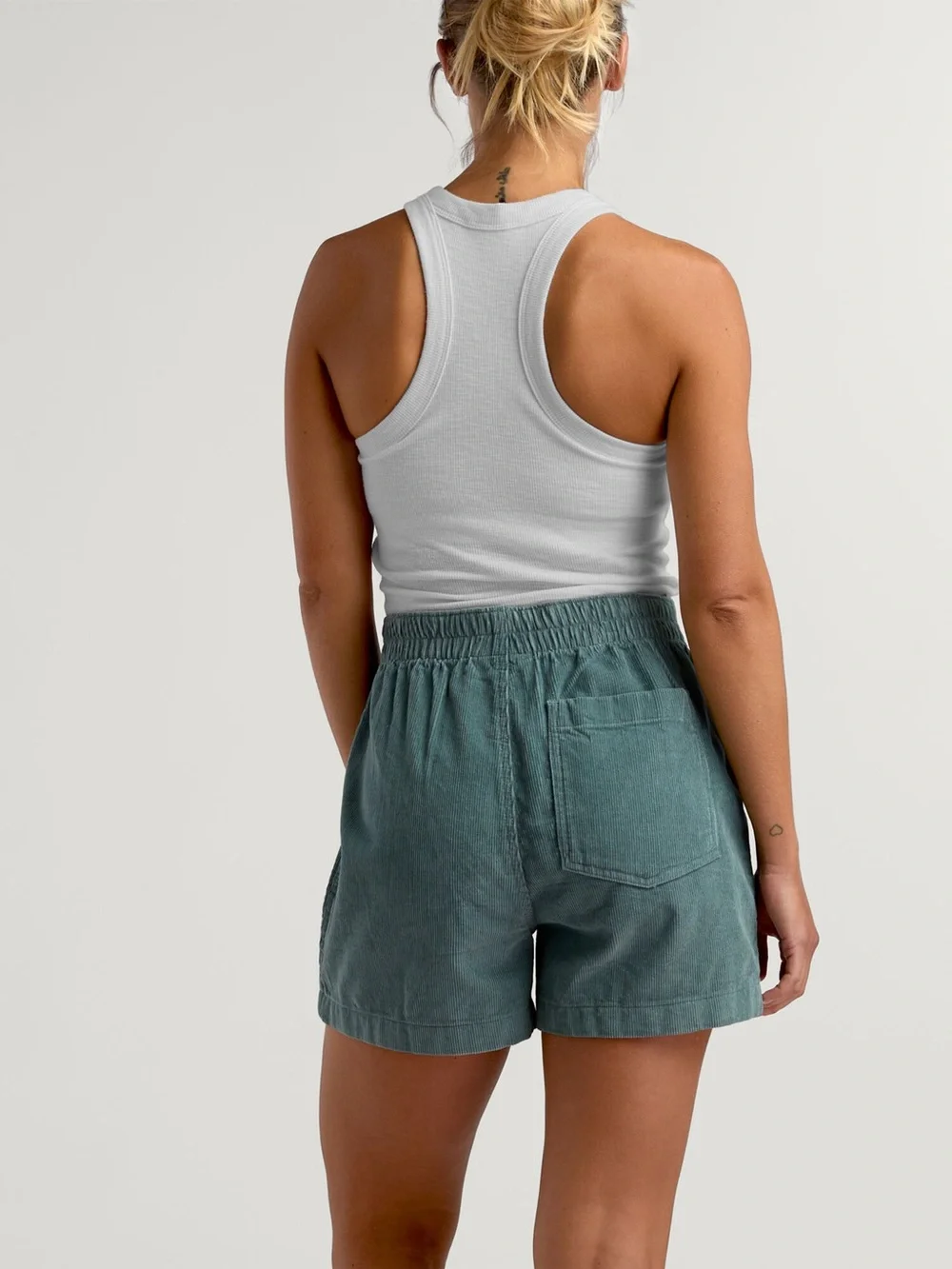 Patagonia Retro Cord Shorts in Sage Blue - Picture 4 of 6